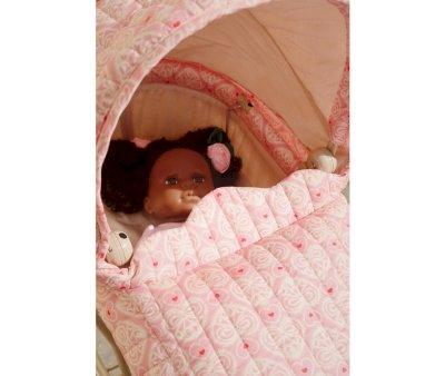 Cheeky Lacy Pink Doll Stroller
