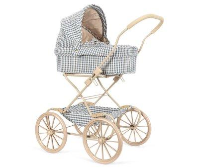 Carrito de Muecas Cheeky Blue Check