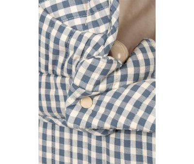 Carrito de Muecas Cheeky Blue Check