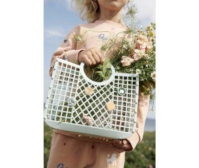 Beach Bag Samantha with Light Peppermint Charms