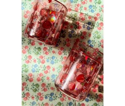 Lot de 2 Gobelets Glitter Fragola