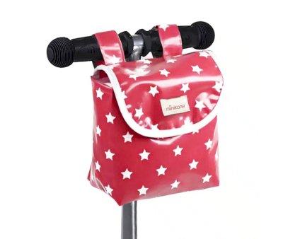 Handlebar Bag Cotton Red Star