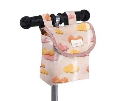 Handlebar Bag Cotton Happy Clouds