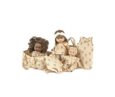 Basket and Pillow for Daisy Flowers Dolls