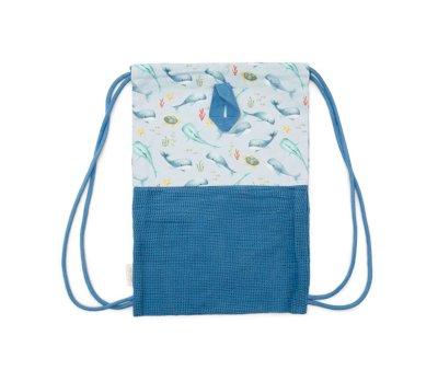Mochila Saco Playa Ocean Sea Life Multicolor Personalizable