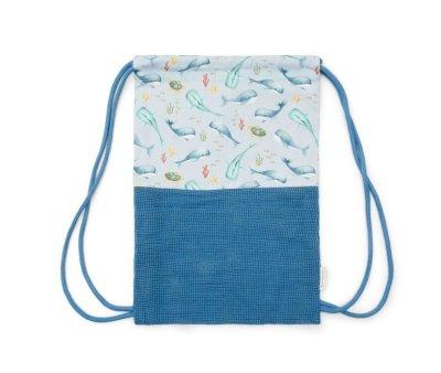 Mochila Saco Playa Ocean Sea Life Multicolor Personalizable