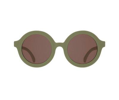 Gafas de Sol Flexibles (0-24meses) Euro Round Amber Lenses Wild Moss