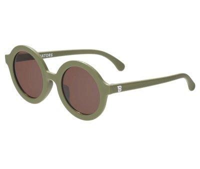 Gafas de Sol Flexibles (0-24meses) Euro Round Amber Lenses Wild Moss