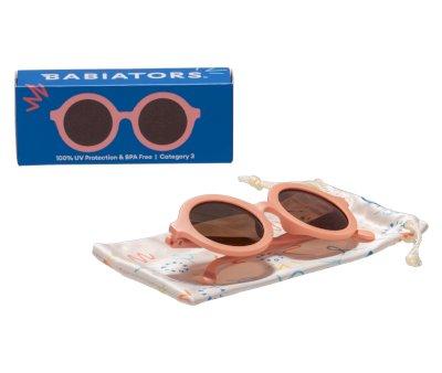Gafas de Sol Flexibles (3-5aos) Original Round Peachy Keen Amber Lenses