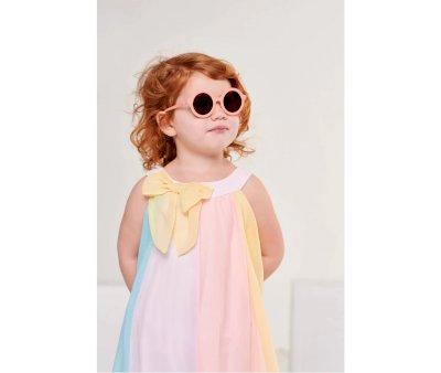Gafas de Sol Flexibles (3-5aos) Original Round Peachy Keen Amber Lenses