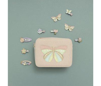 8 Mini Pinces  Cheveux Fleurs