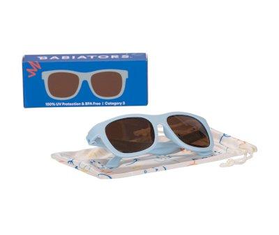 Gafas de Sol Flexibles Navigators (3-5aos) Baby Blue Amber Lenses