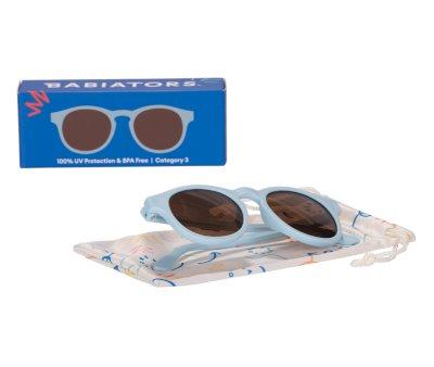 Gafas de Sol Flexibles Keyhole (3-5aos) Baby Blue Amber Lenses