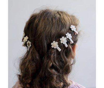 8 Mini Pinces  Cheveux Daisy