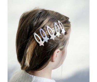 5 Mini Clips Stellina Sparkle
