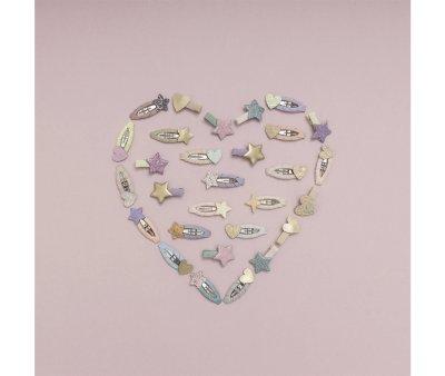 5 Mini Clips Stellina Sparkle