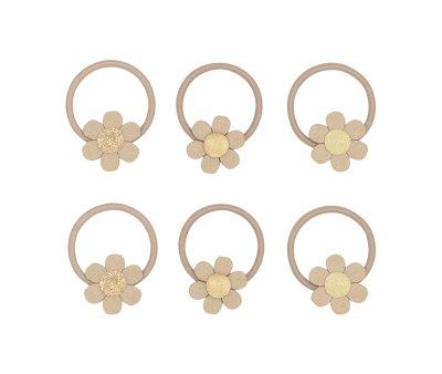 6 Mini lastiques Daisy