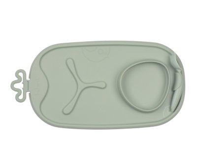 Bandeja de silicone Roll + Go com colher Sage