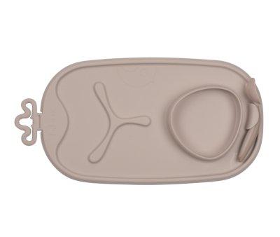 Bandeja de silicone Roll+ Go com colher Latte