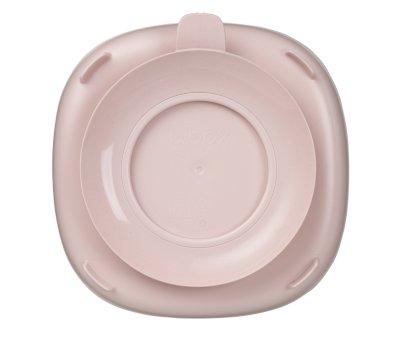 Plato 2 en 1 con Ventosa y Compartimentos Extrables Blush
