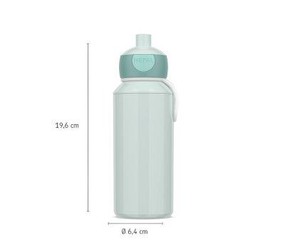 Botella Campus Pop-Up Cool Mint 400ml