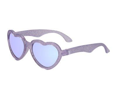 Gafas de Sol Flexibles Hearts (0-24meses) Lavender Shimmer Purple Mirrored Lenses