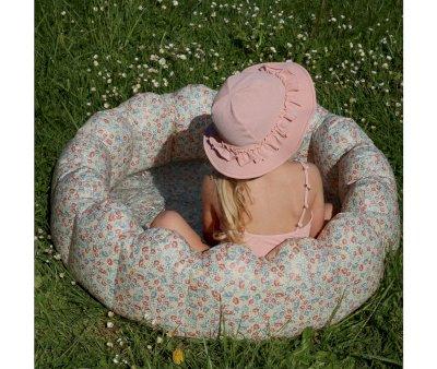 Cappellino Spiaggia Fleuri Powder Pink
