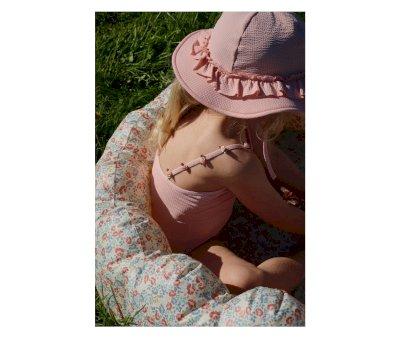 Cappellino Spiaggia Fleuri Powder Pink