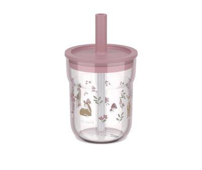 Gobelet avec Paille Mio Fairy Garden 250 ml