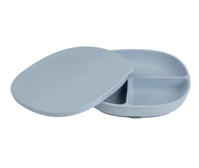 Plato de Silicona con Tapa Ocean