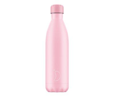 Garrafa de ao inoxidvel pastel Rosa Total 750 ml