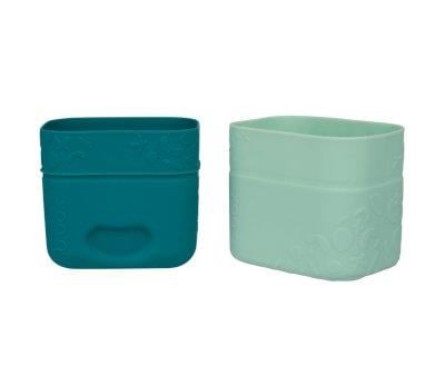 2 Bicchierini Snack Silicone B.Box Sage