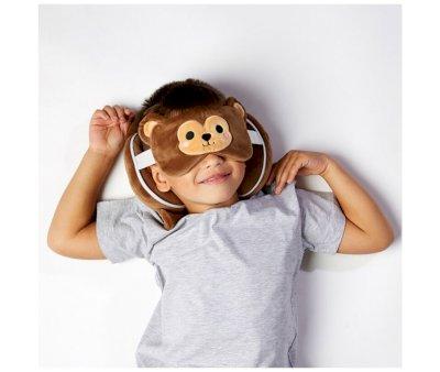 Cuscino da Viaggio con Maschera Relaxeazzz Adoramals Monkey