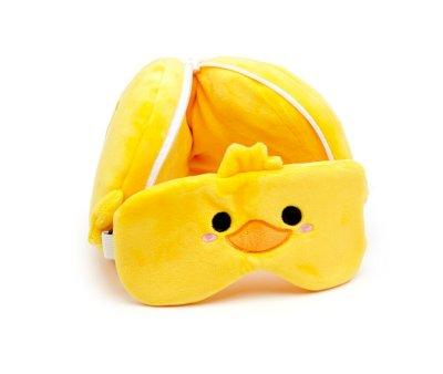 Cuscino da Viaggio con Maschera Relaxeazzz Adormals Duck
