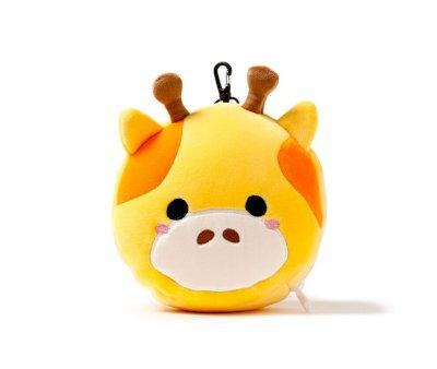 Cuscino da Viaggio con Maschera Relaxeazzz Giraffe