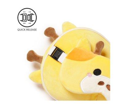 Cuscino da Viaggio con Maschera Relaxeazzz Giraffe