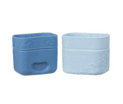 Set Copinhos Snack de Silicone Ocean