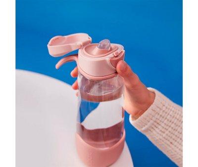 Botella de Tritn con Boquilla y Asa 600 ml Blush Crush