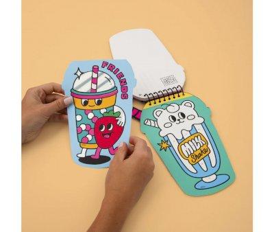 Libro de Pegatinas por Nmeros Bubble Tea