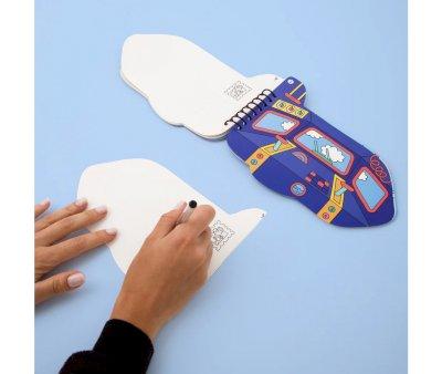 Libro Attivit OMY Airplane + Stickers
