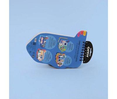 Libro Attivit OMY Airplane + Stickers