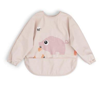 Babete com mangas Personalizvel 
Tiny Farm Powder 6 a 18 m