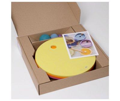GRIMMS x Stapelstein Rolling Discs Warm Pastel