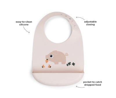 Babete silicone Pigee