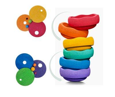 GRIMMS x Stapelstein Rolling Discs Cool Classic