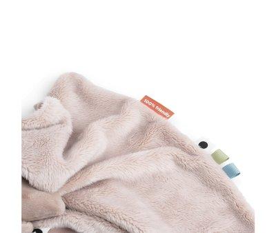 Doudou Attache-sucette Pigee