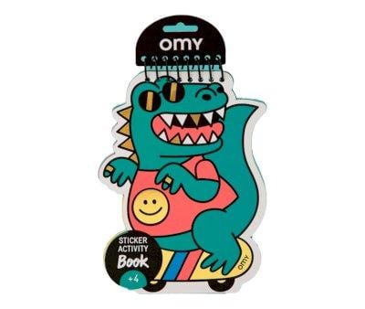 Libro de Actividades con Pegatinas Dino