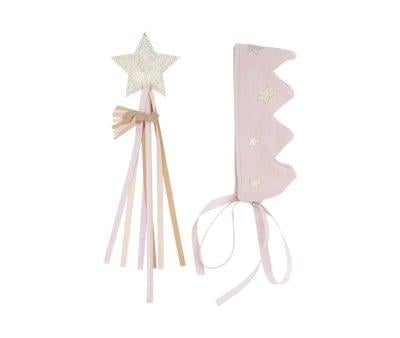 Ensemble Cadeau Couronne et Baguette de Princesse Enchanted Forest