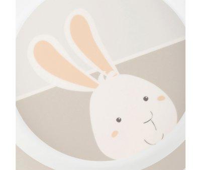 Prato Infantil Rabbit Bege