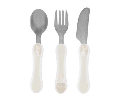 Set Posate per Bambini Rabbit Beige